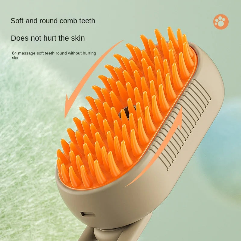 MistPet Groomer - Steam Brush